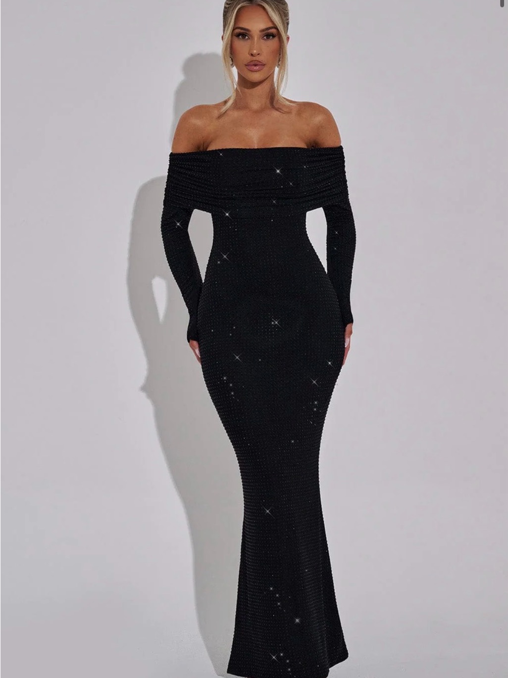 Babyboo Cyprus Maxi Dress - Black M